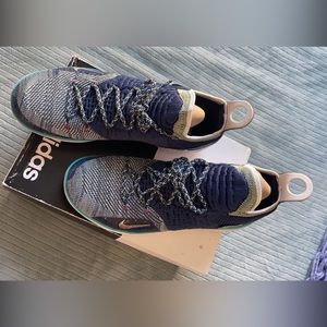 Nike, KD 11, white, lime, green, blue